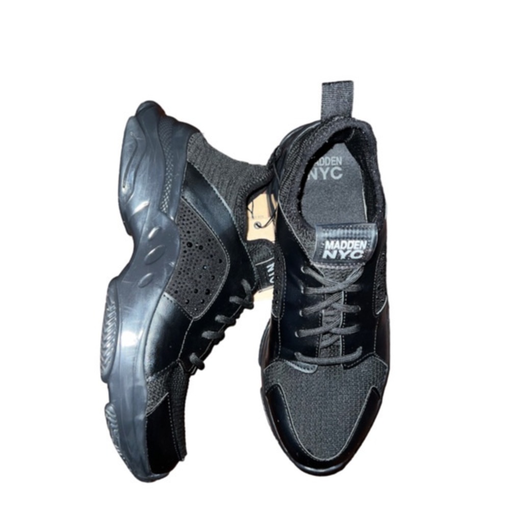 MADDEN NYC WOMEN’S RHINESTONE ATHLETIC SNEAKERS 👟 - Picture 5 of 10